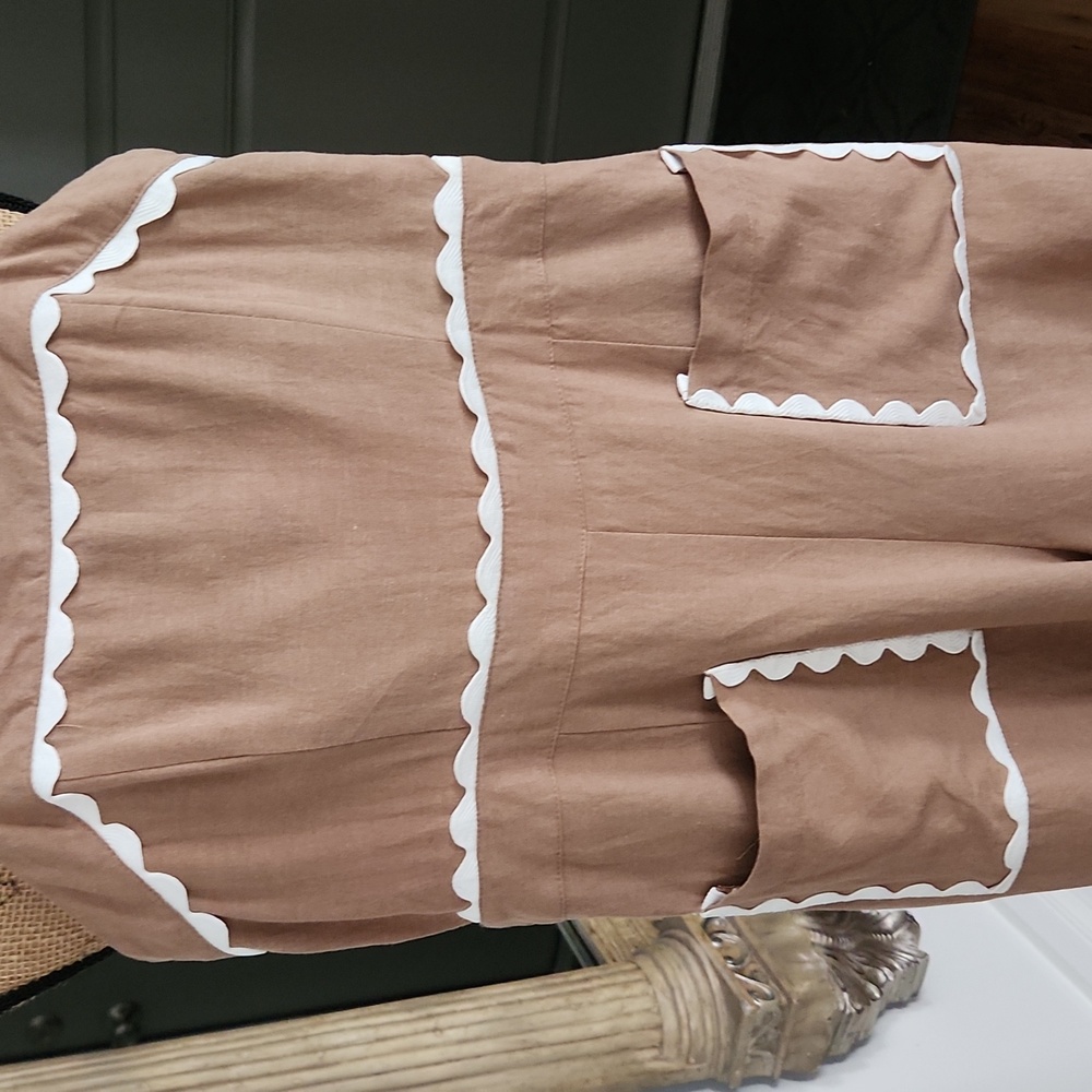 Jumpsuit-Jodifl Smocked Back - Picture 3 of 11